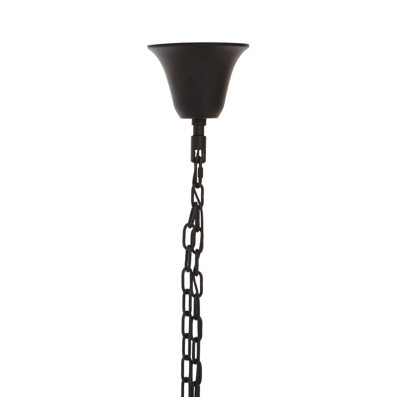 Modern Black Glass Pendant Chandelier