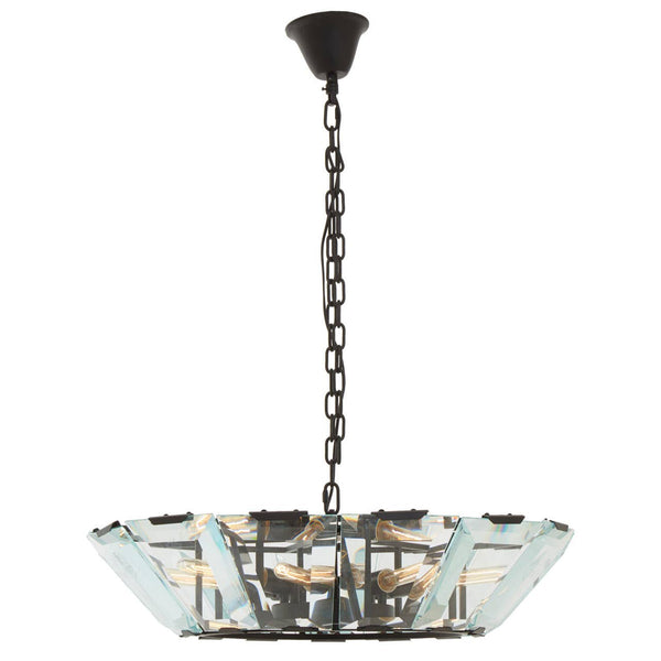 Geometric Glass Chandelier Light