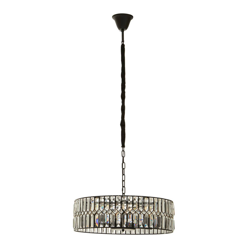 Luxe Prism Glass Chandelier