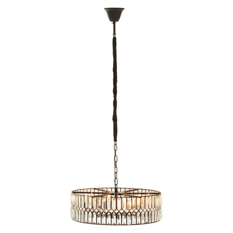 Luxe Prism Glass Chandelier