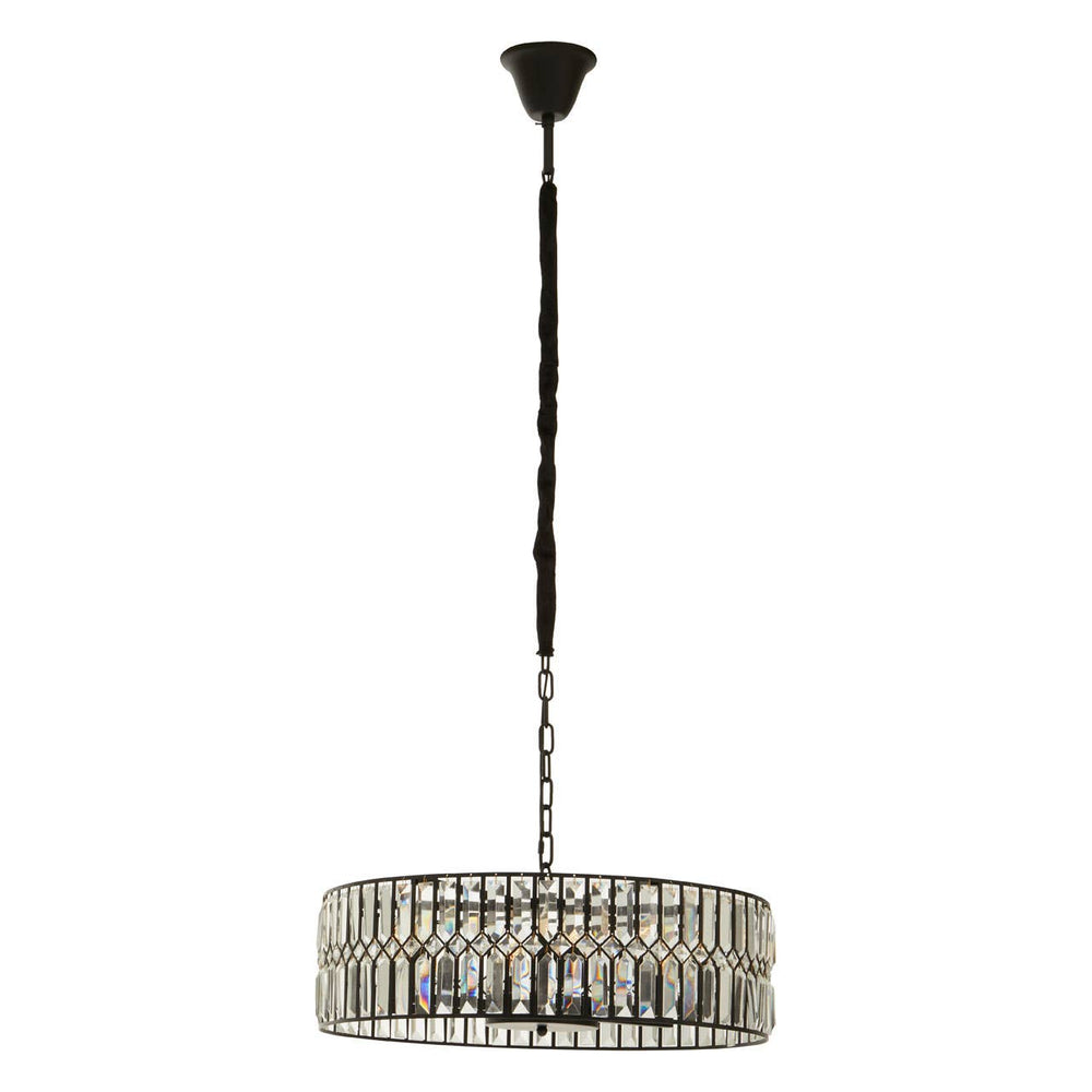 Luxe Prism Glass Chandelier