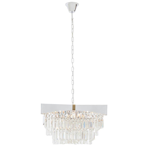 Luxe Crystal Chandelier Light