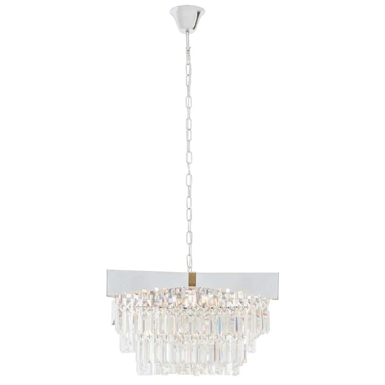 Luxe Crystal Chandelier Light
