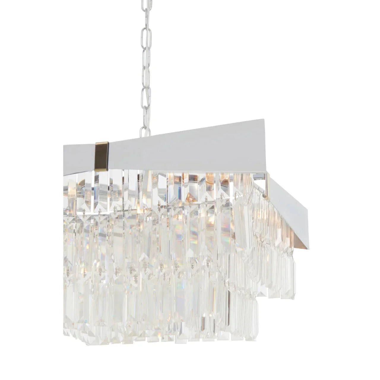 Luxe Crystal Chandelier Light