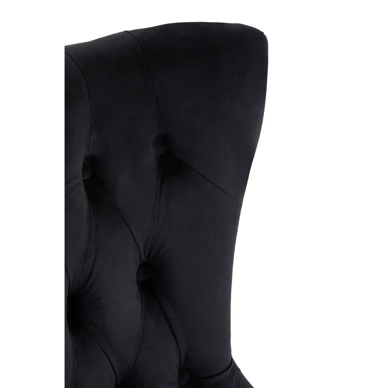 Luxe Velvet Button Dining Chair