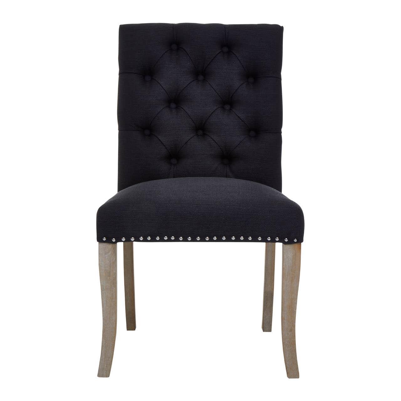Stylish Linen Dining Chair