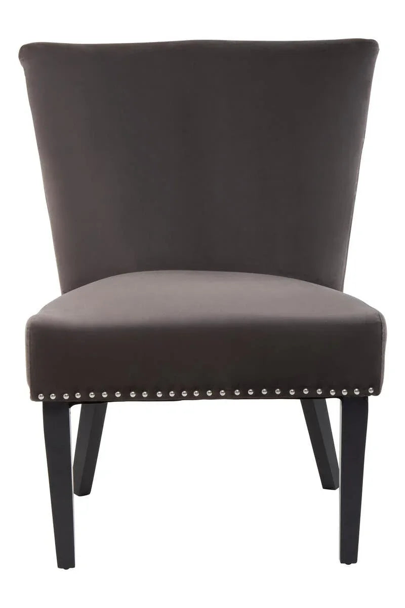 Luxe Velvet Wingback Dining Chair