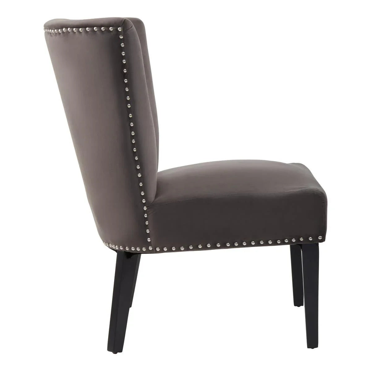 Luxe Velvet Wingback Dining Chair