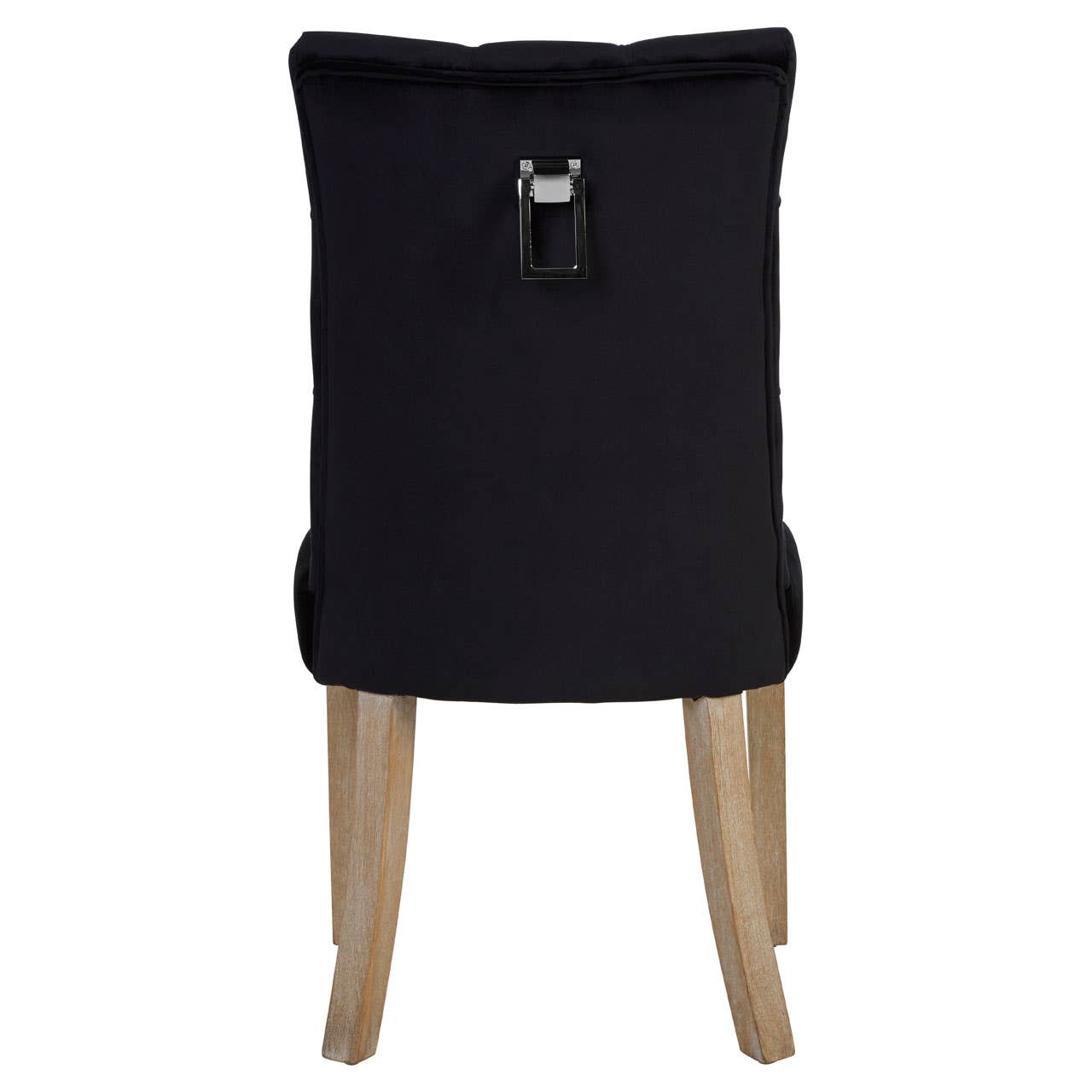Luxe Black Velvet Dining Chair