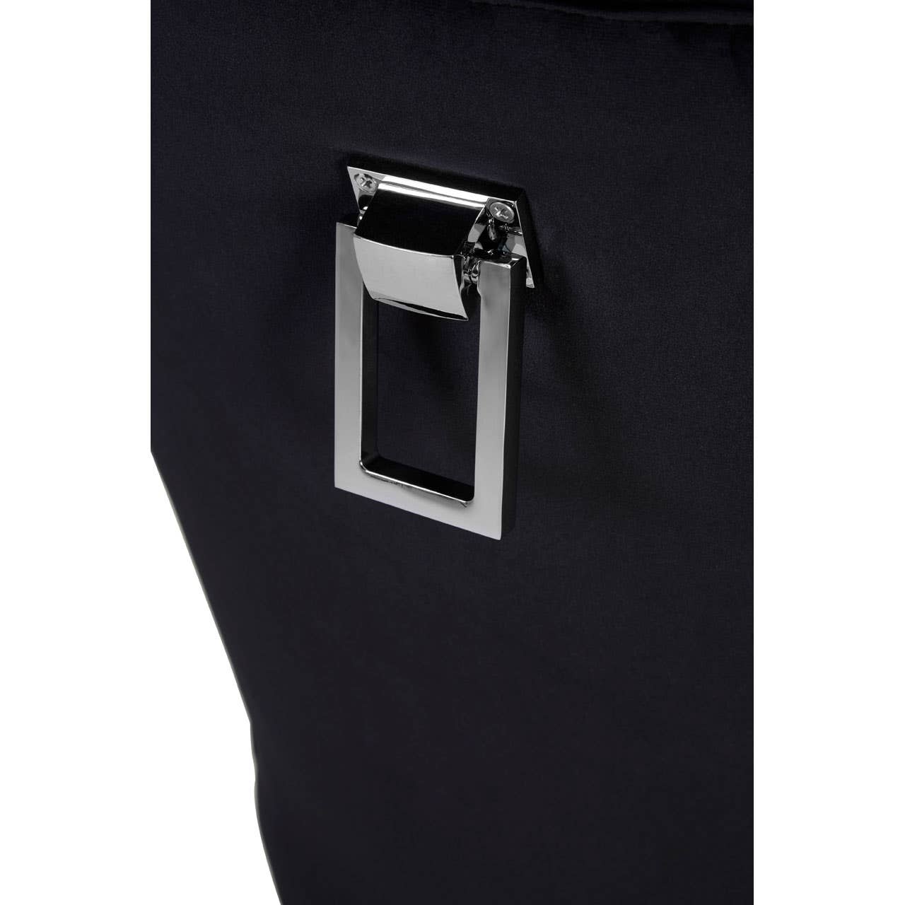 Luxe Black Velvet Dining Chair