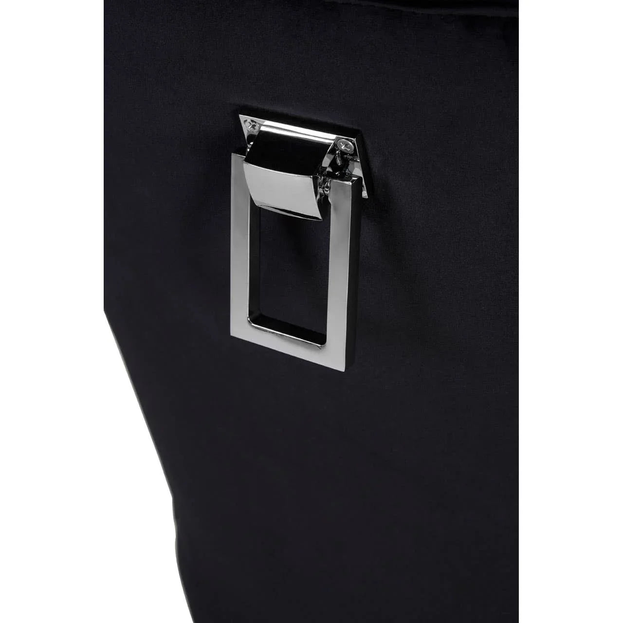 Luxe Black Velvet Dining Chair