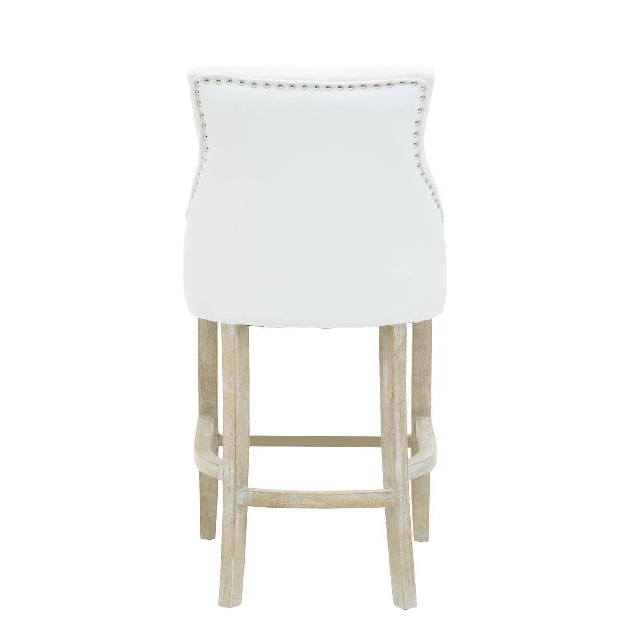 Luxe Ivory Bar Chair
