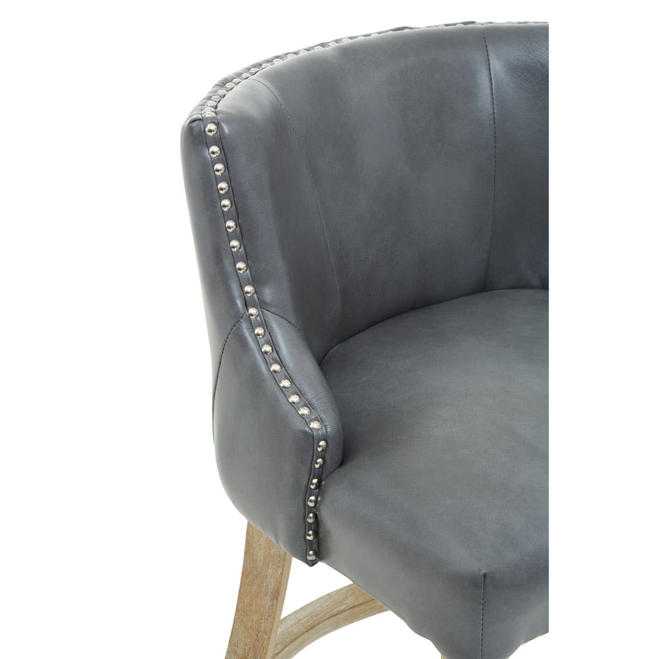 Modern Grey Bar Chair