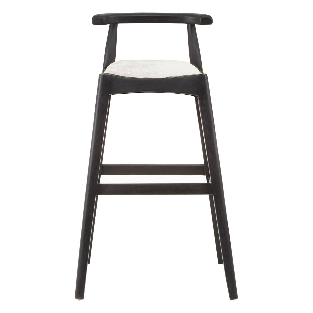 Boho Chic Leather Bar Stool