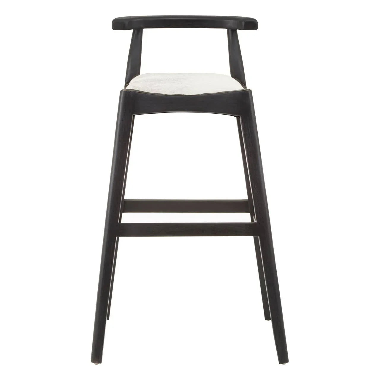 Boho Chic Leather Bar Stool