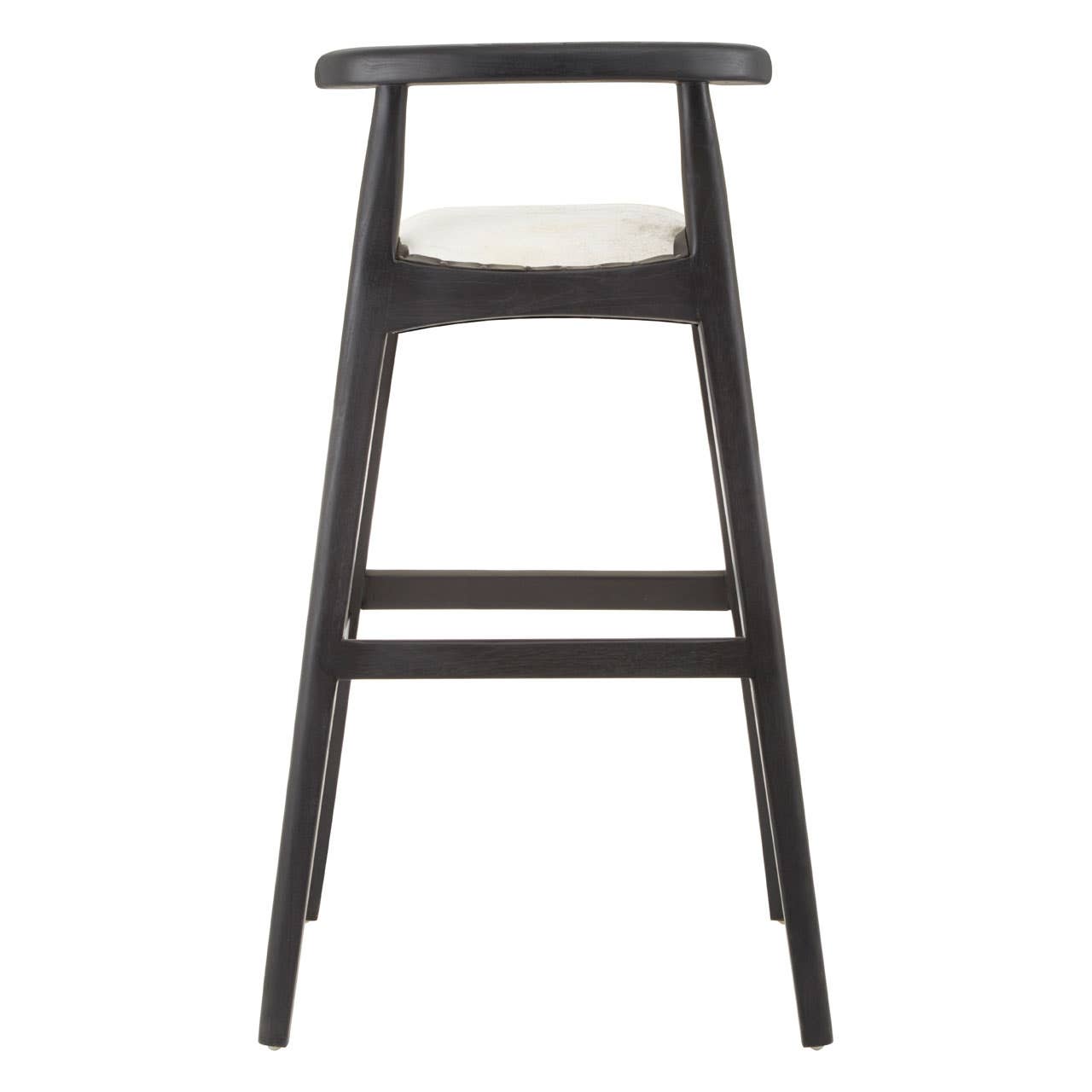 Boho Chic Leather Bar Stool