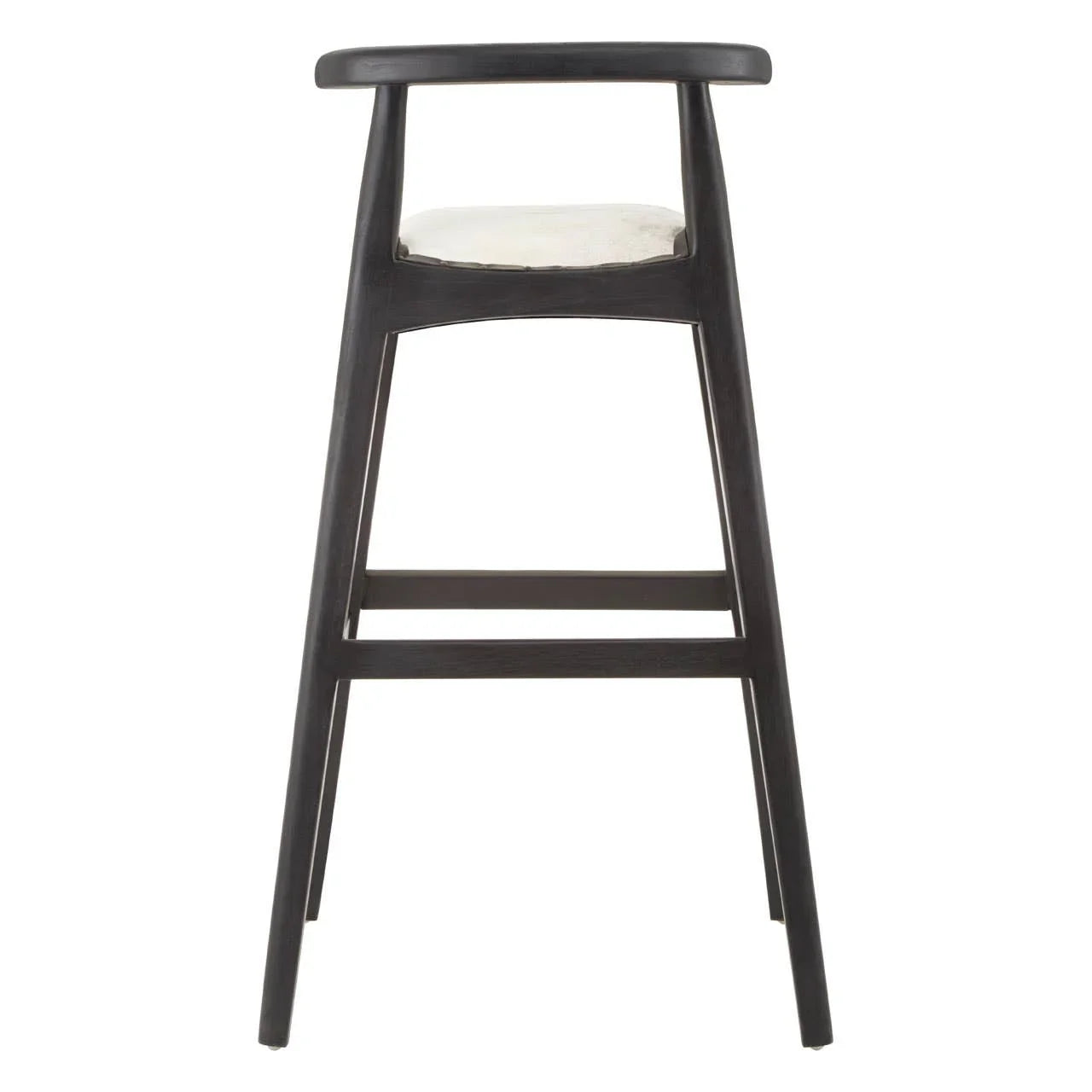 Boho Chic Leather Bar Stool