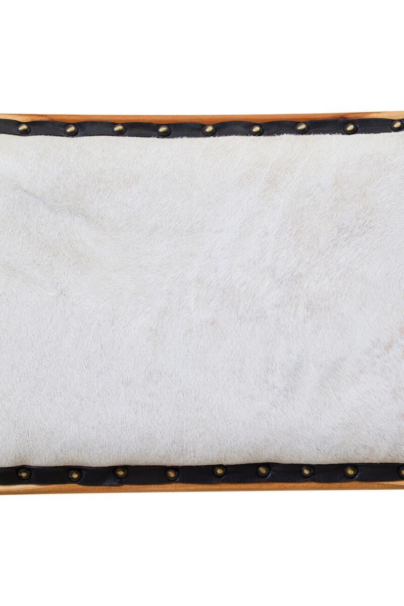 Boho Leather Dining Chair