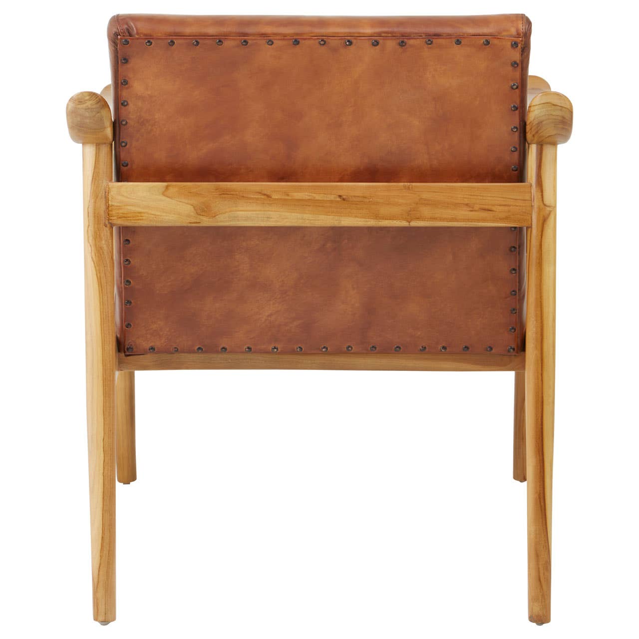 Luxe Leather Accent Chair
