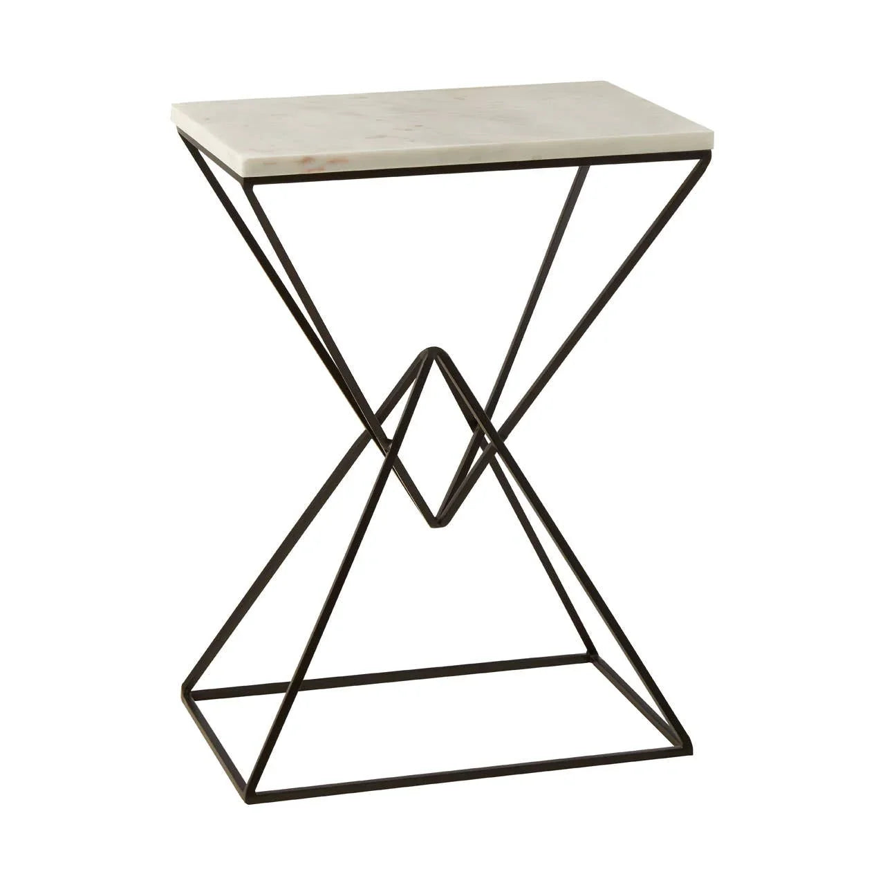 Marble Prism Side Table
