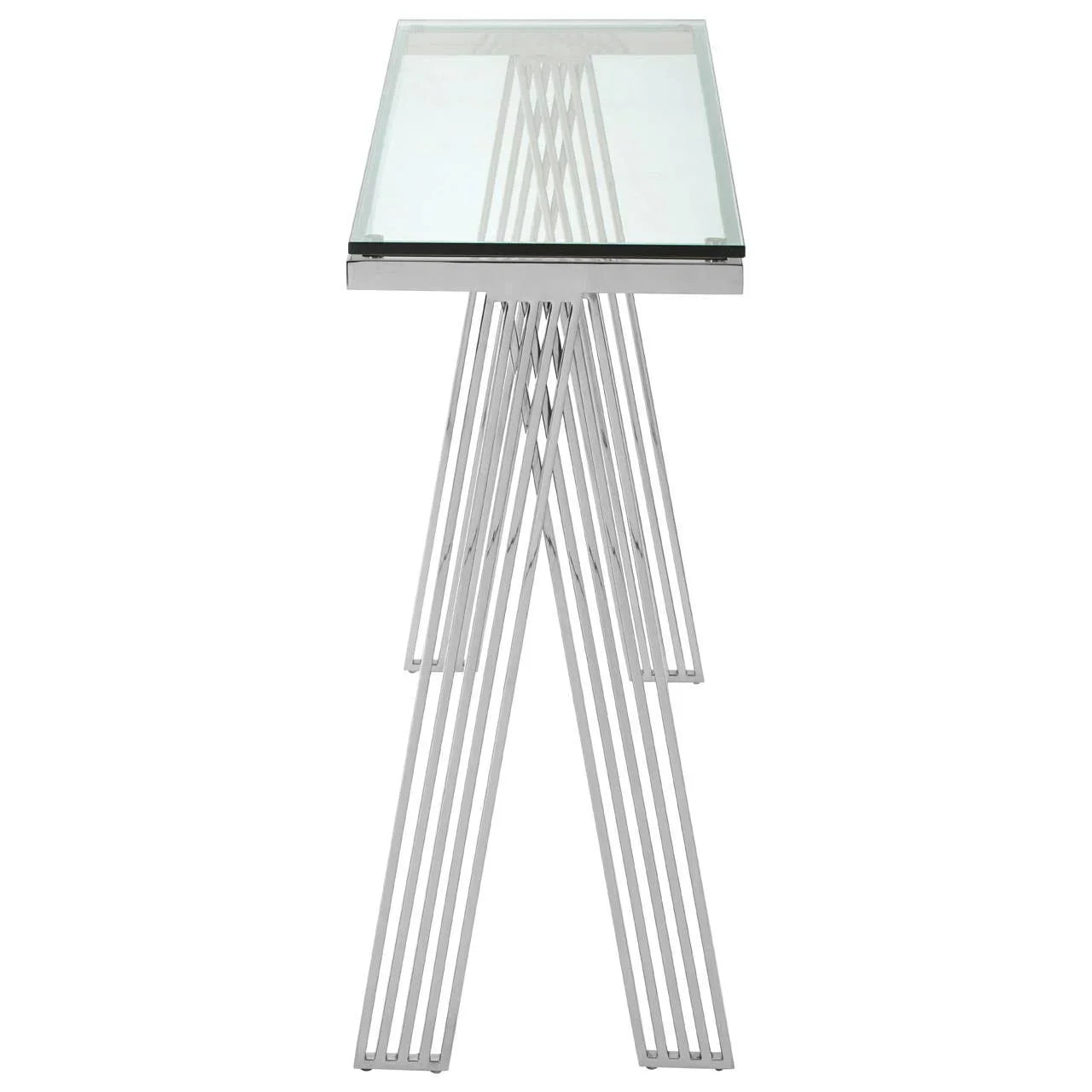 Gleam Glass Console Table
