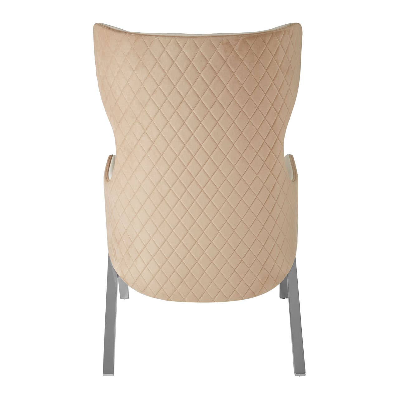 Sleek Wingback Accent Chair