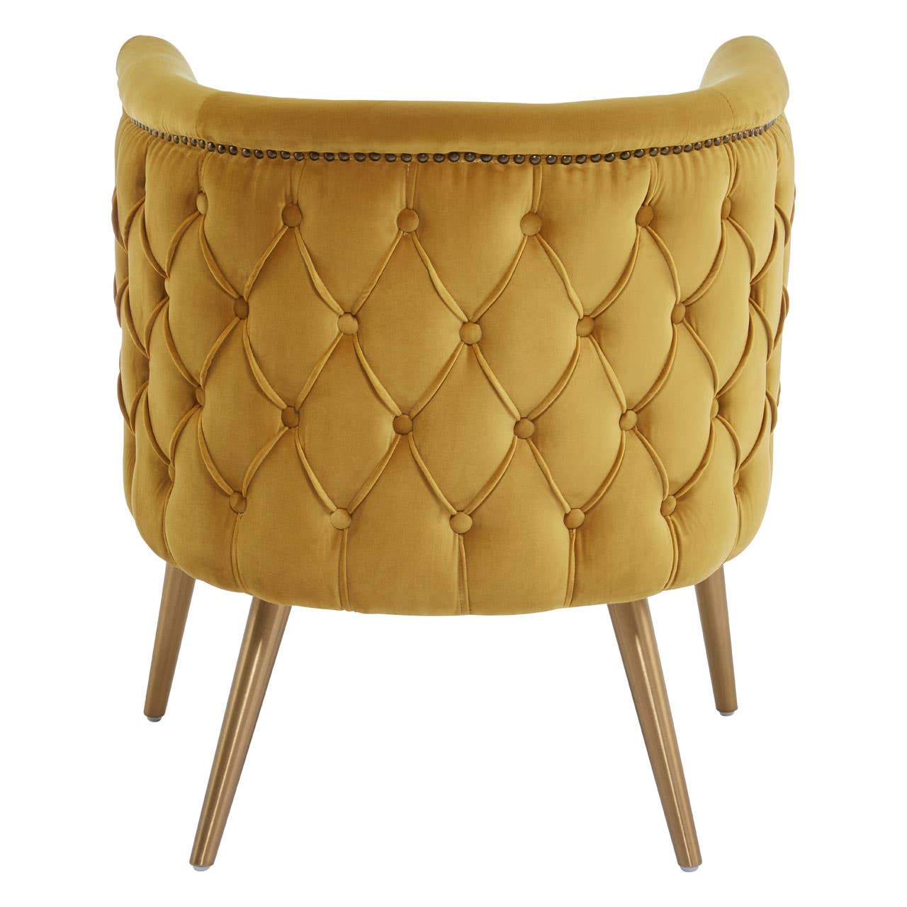 Luxe Golden Tub Chair