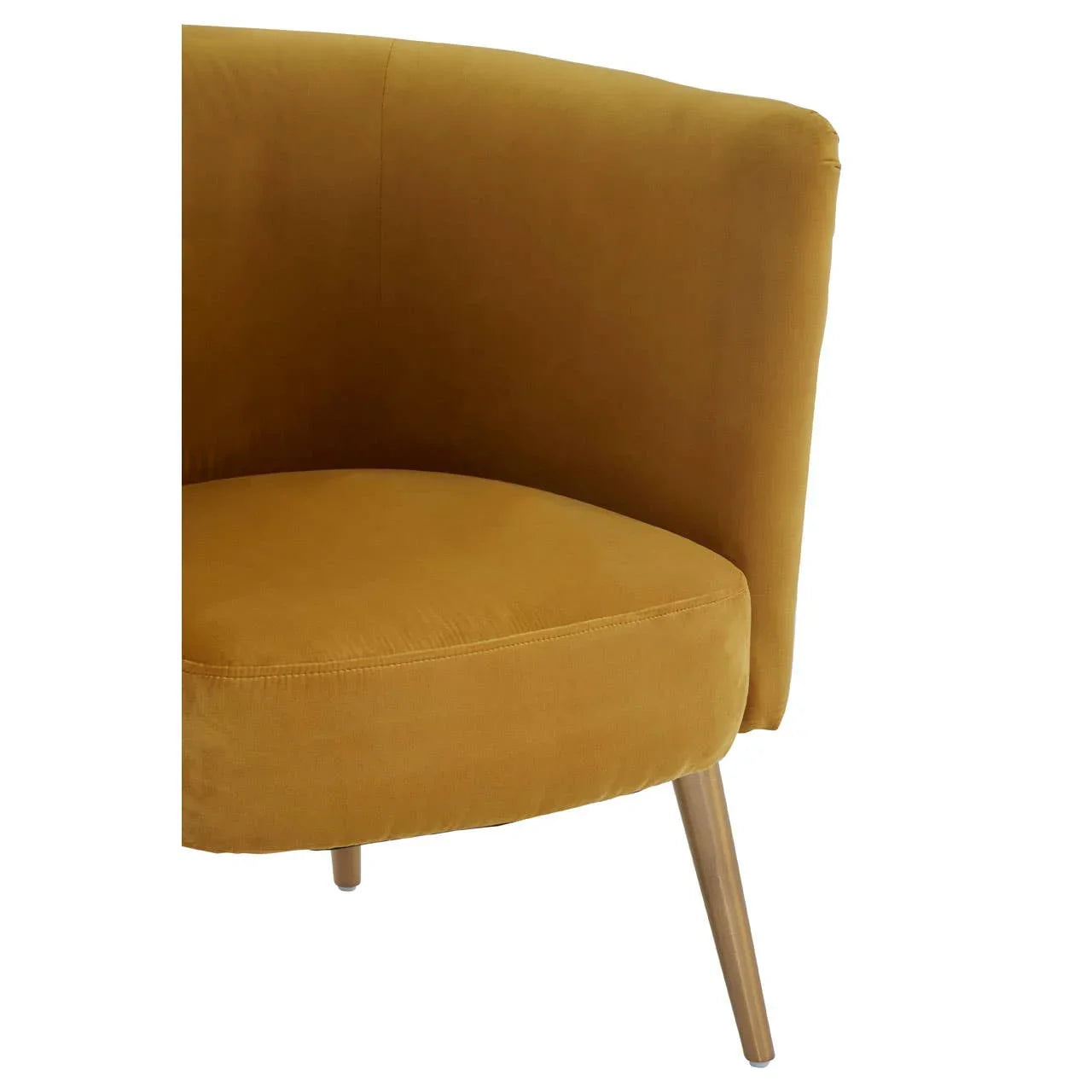 Luxe Golden Tub Chair