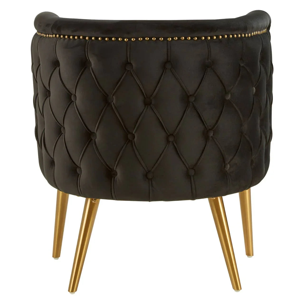 Luxe Noir Accent Chair
