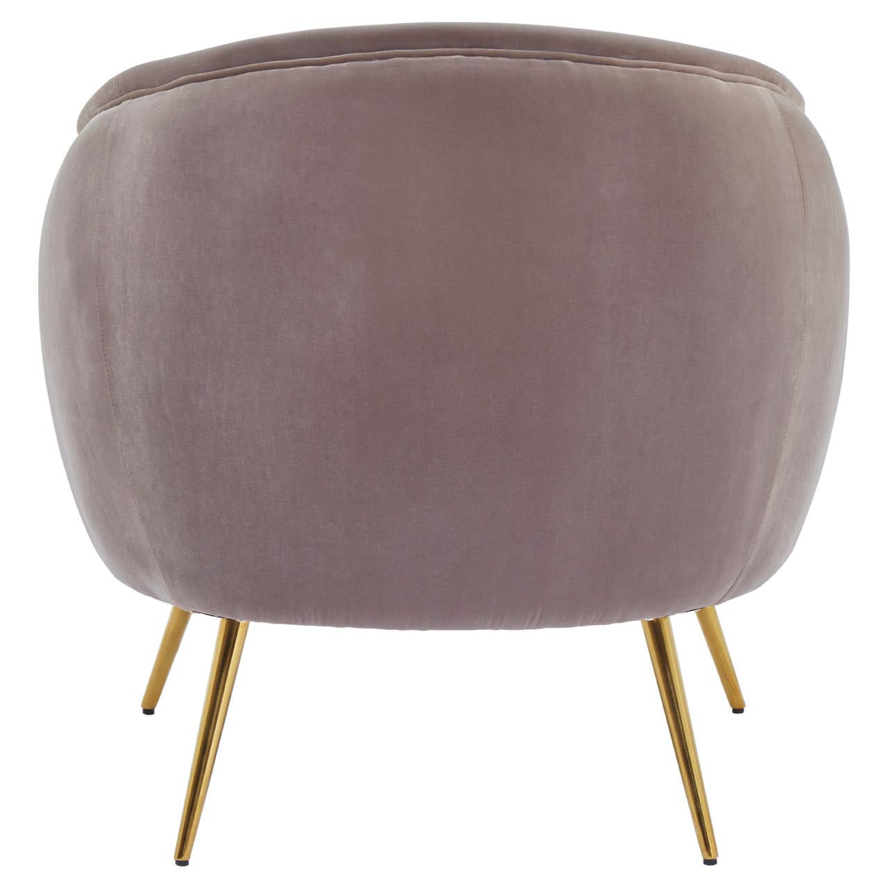 Luxe Gold Leg Armchair