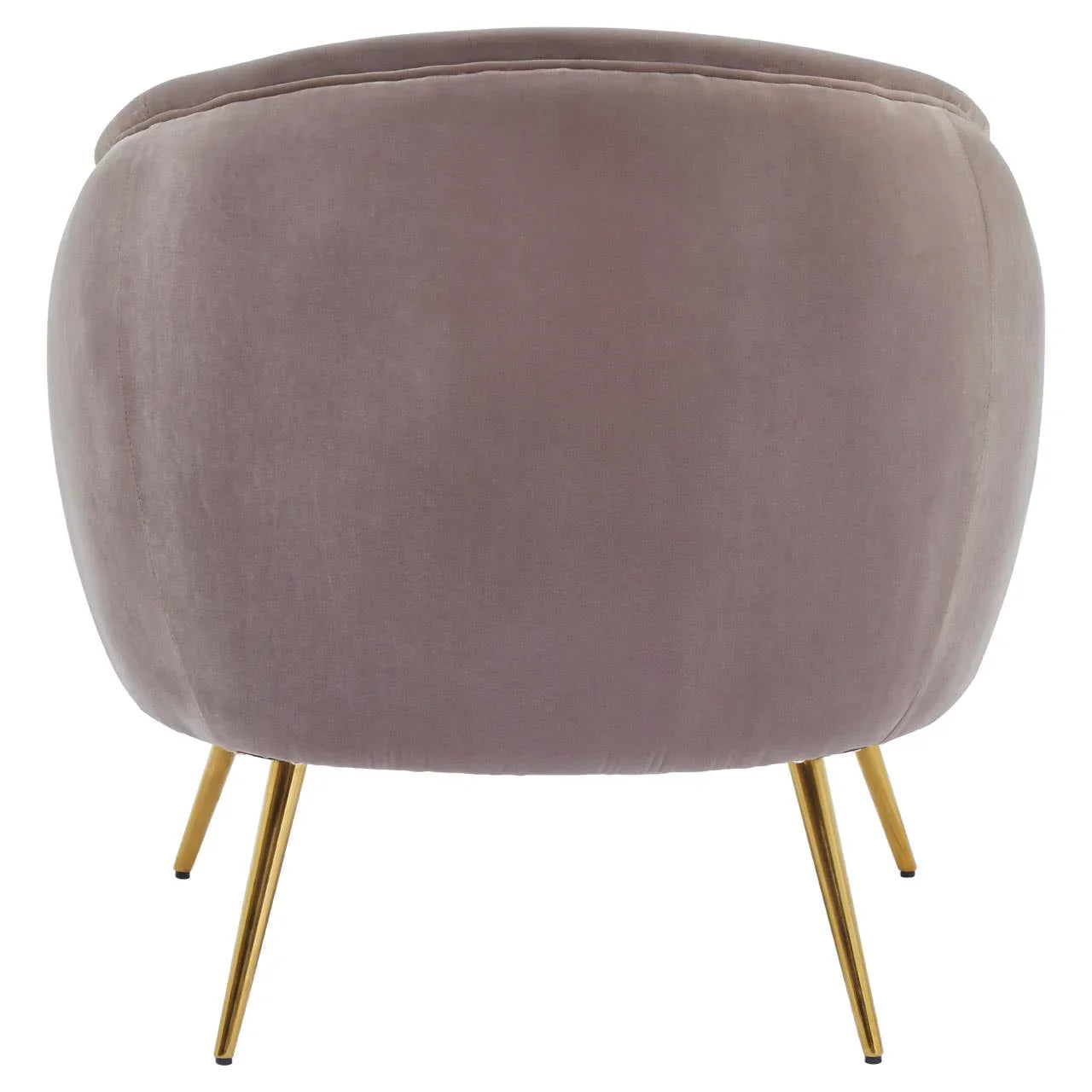 Luxe Gold Leg Armchair