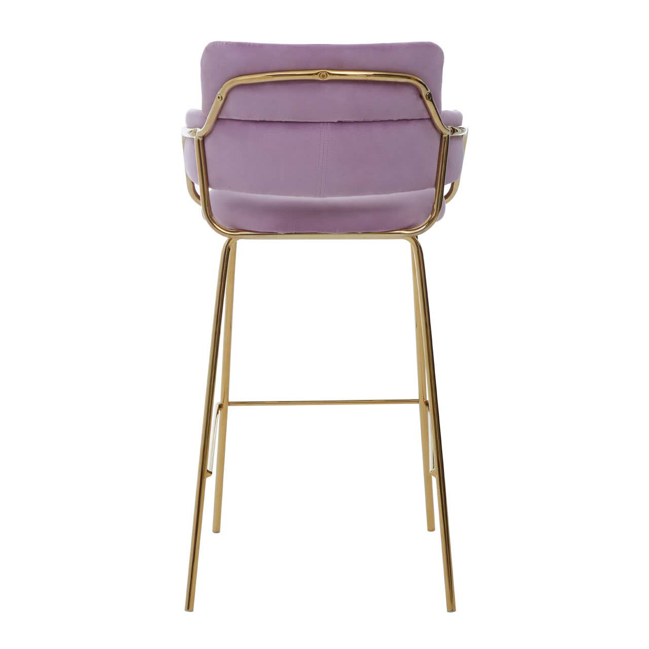 Luxe Velvet Gold Bar Chair
