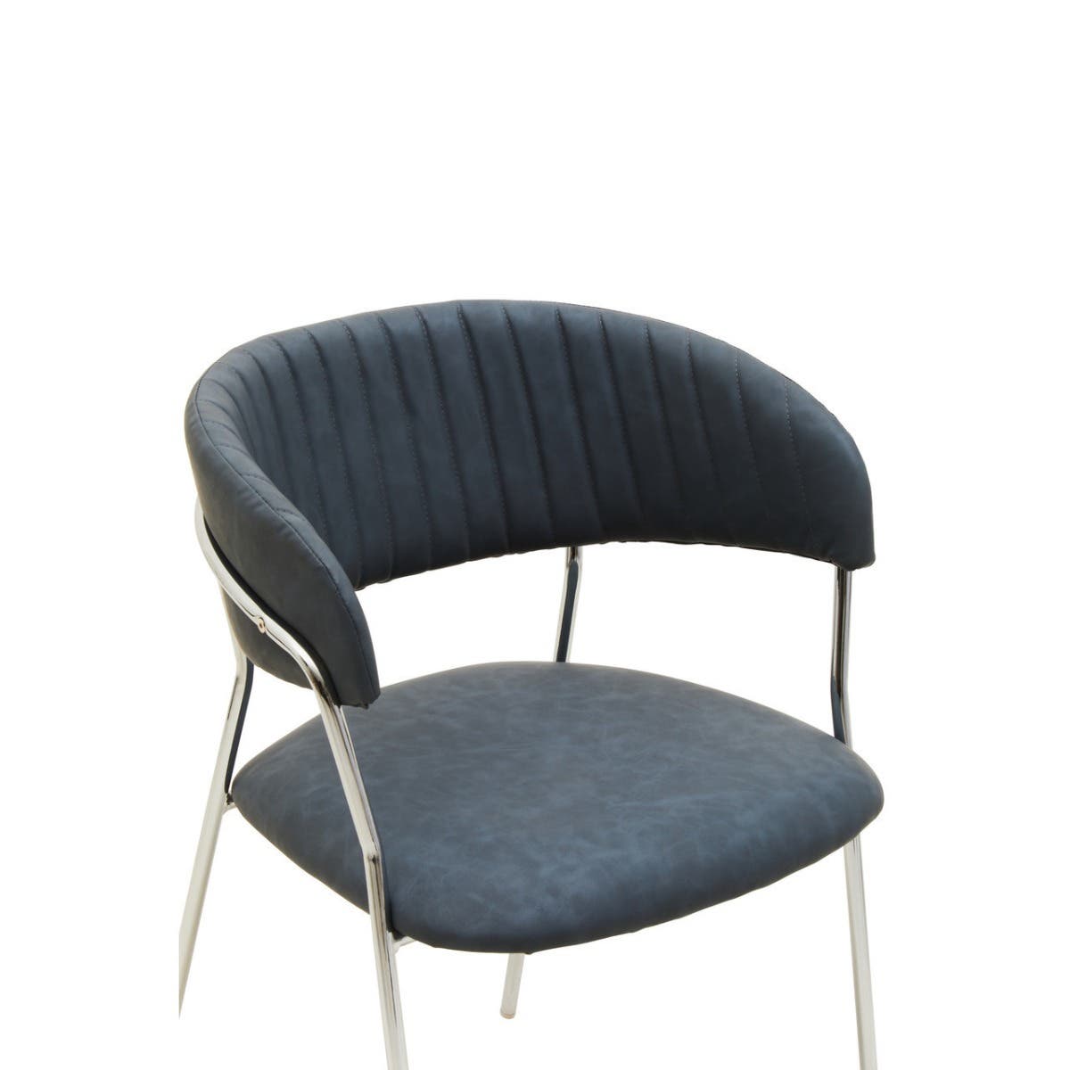 Modern Chrome Dining Chair