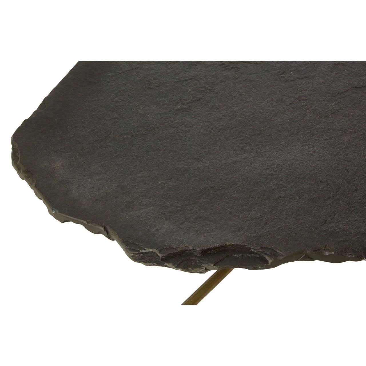 Slate Stone Black Coffee Table