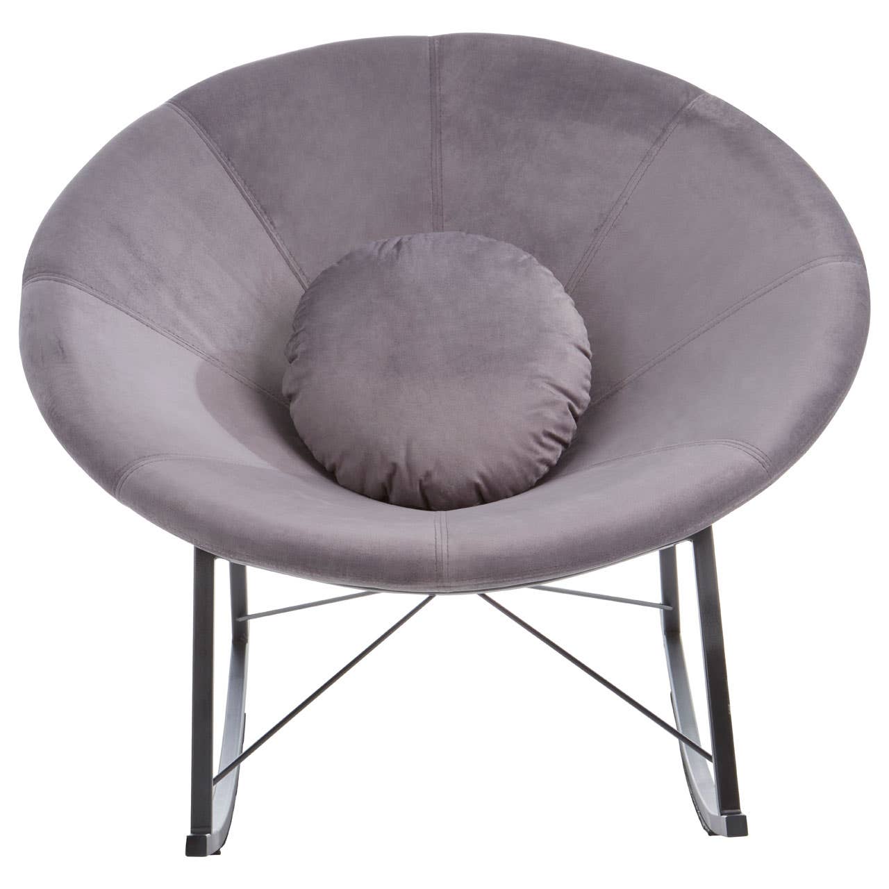 Velvet Rocking Chair