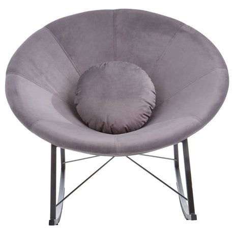 Velvet Rocking Chair