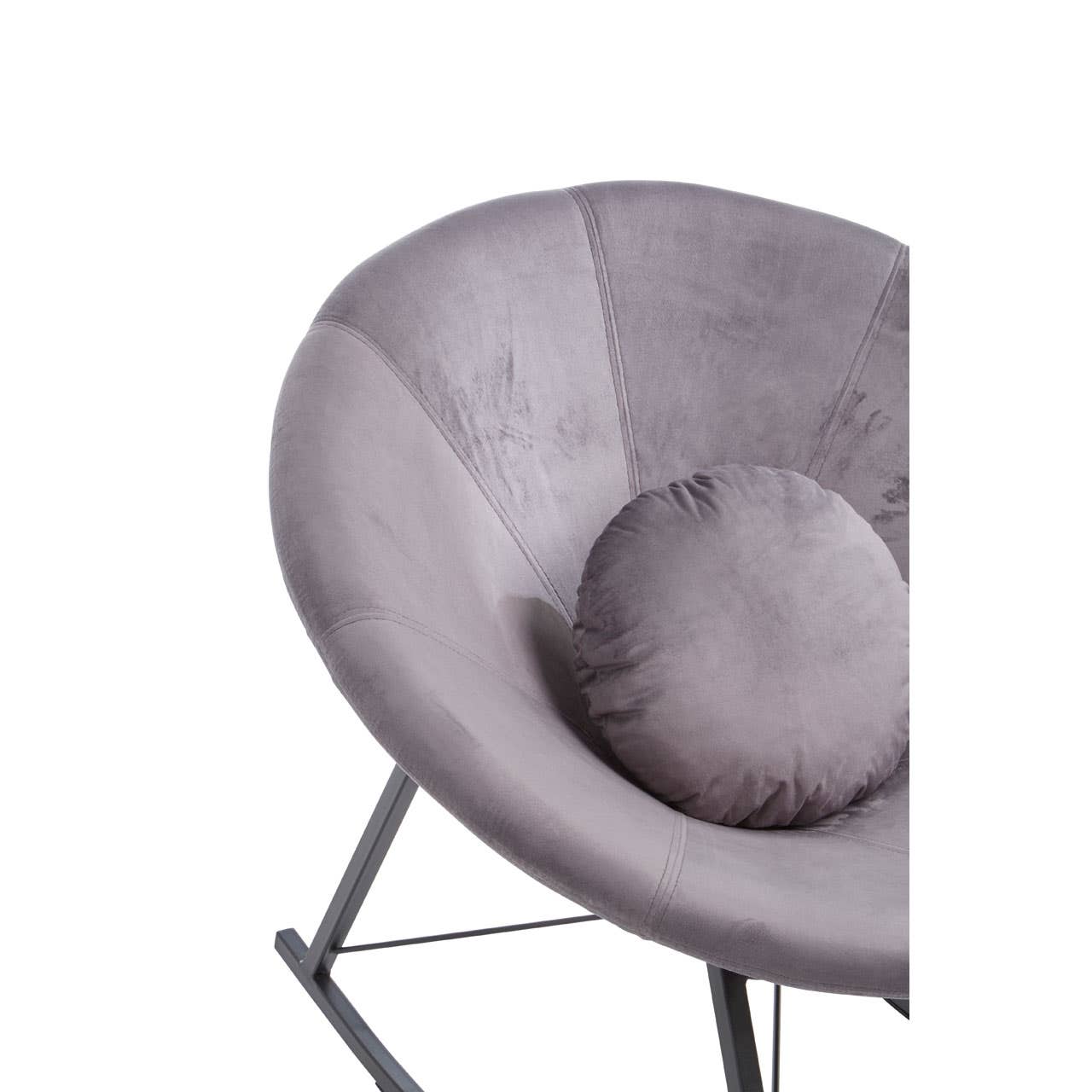 Velvet Rocking Chair