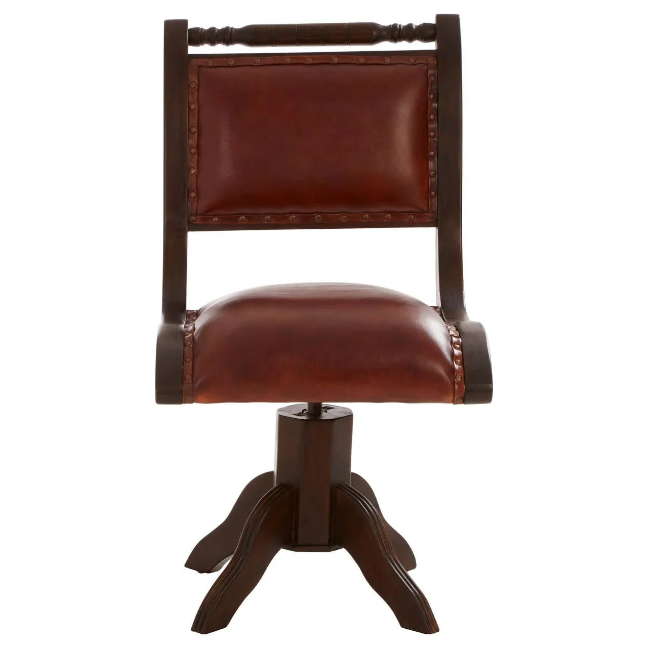 Vintage Swivel Leather Chair