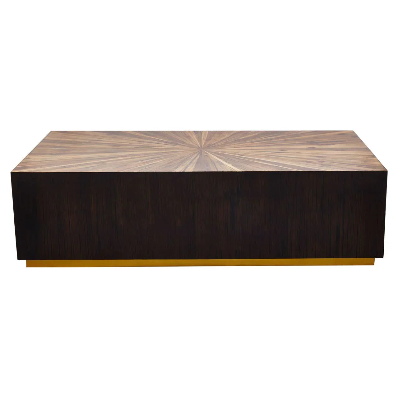 Bamboo Sunburst Coffee Table