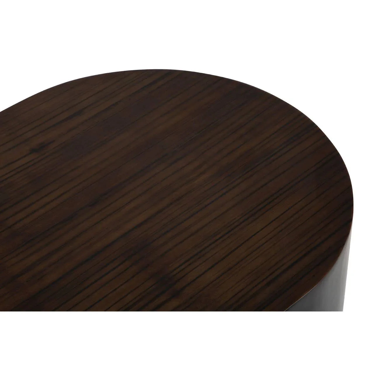 Oblong Brown Coffee Table