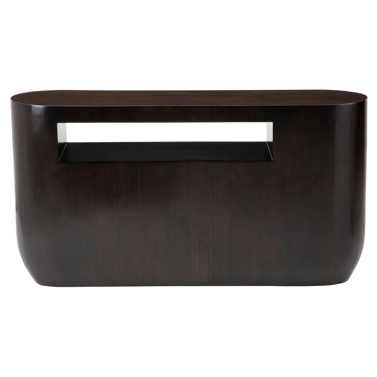 Gabelle Contoured Wood Console