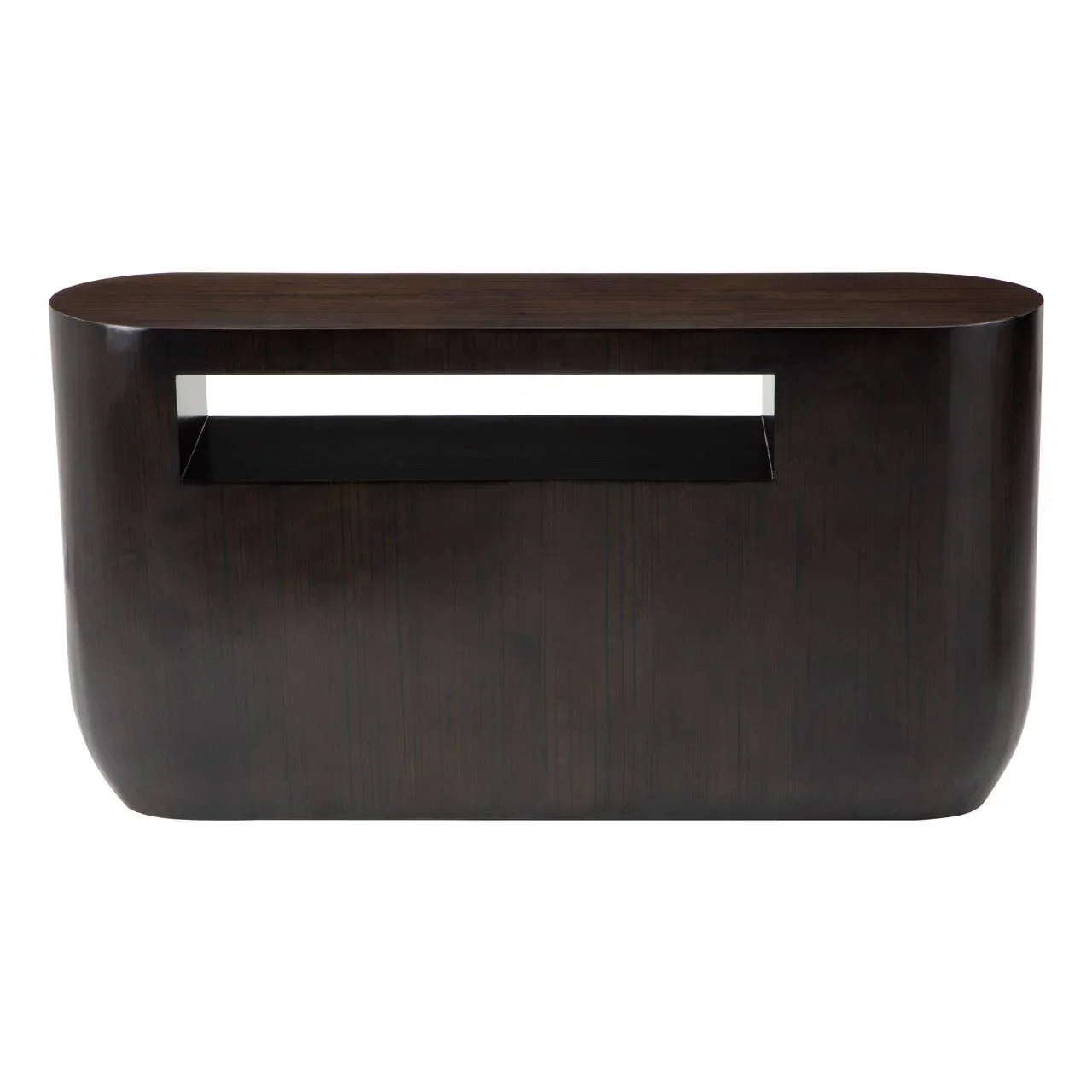 Gabelle Contoured Wood Console
