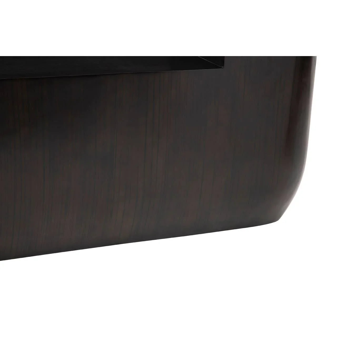 Gabelle Contoured Wood Console