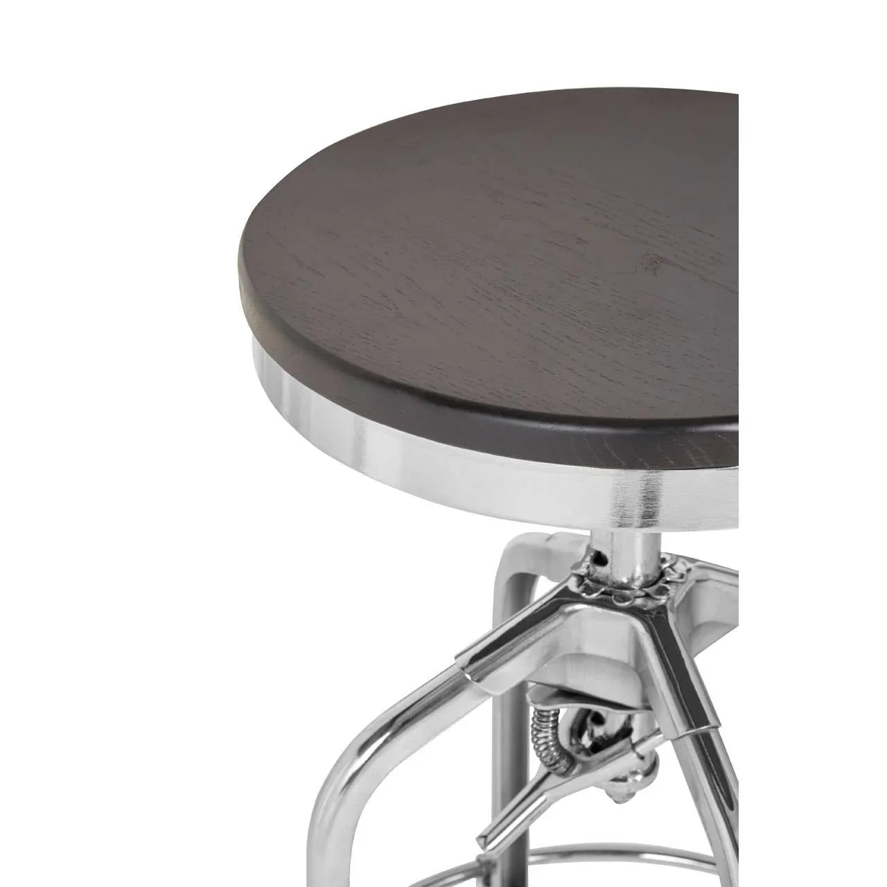 Industrial Adjustable Bar Stool