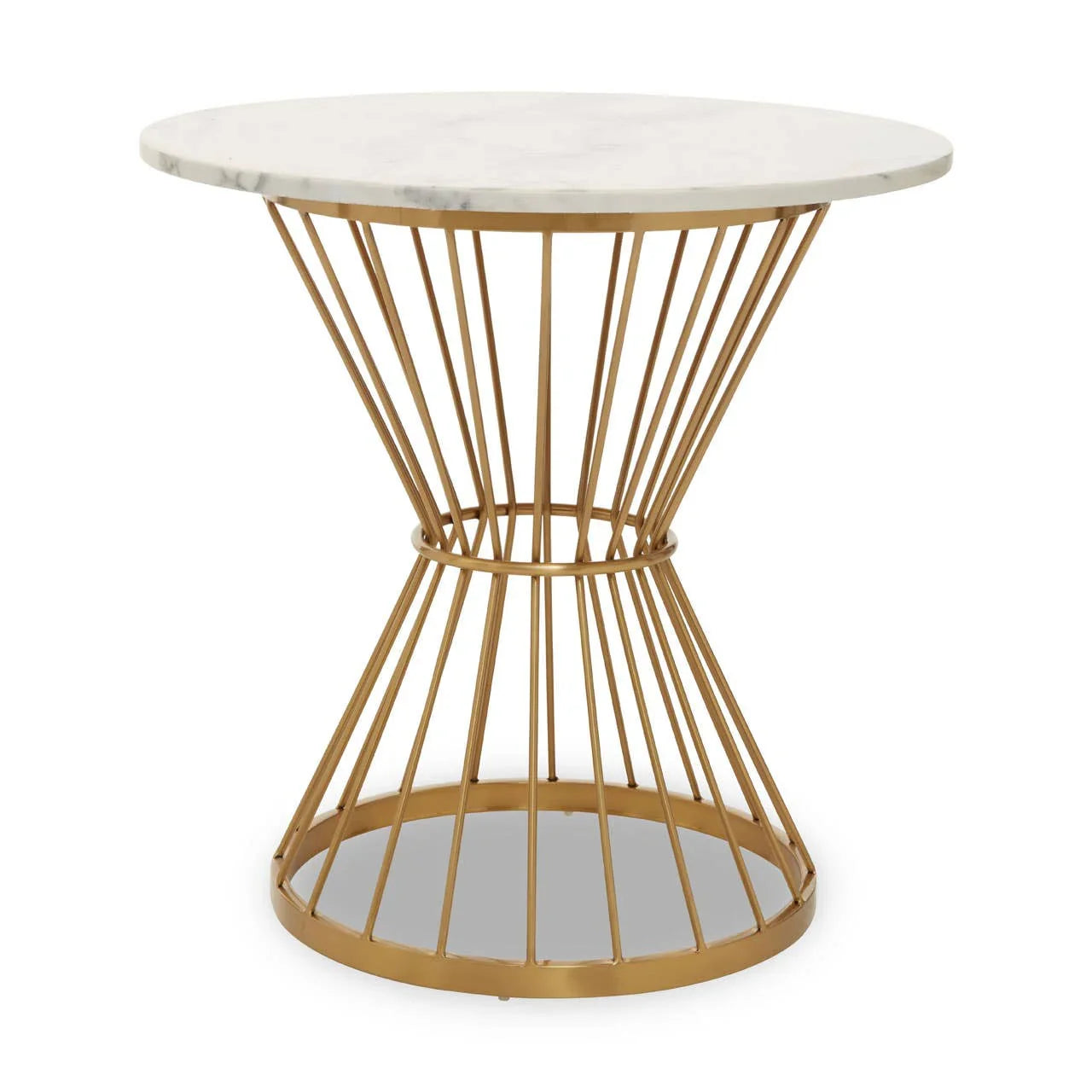 Luxury Hourglass Marble Dining Table