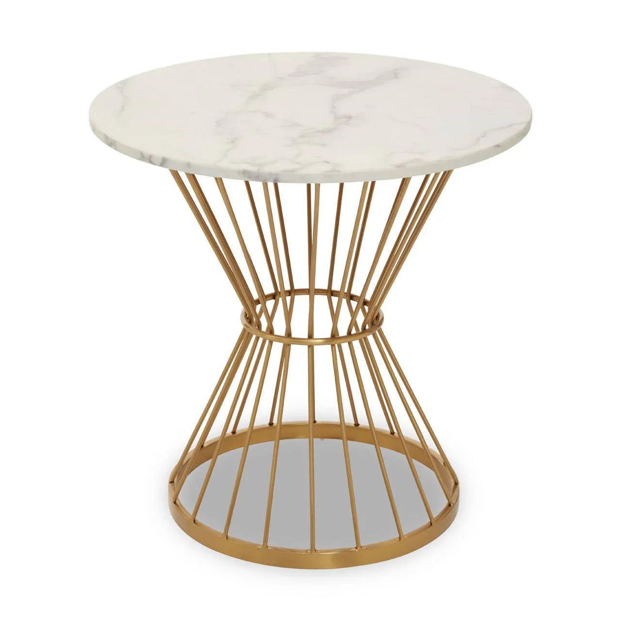 Luxury Hourglass Marble Dining Table