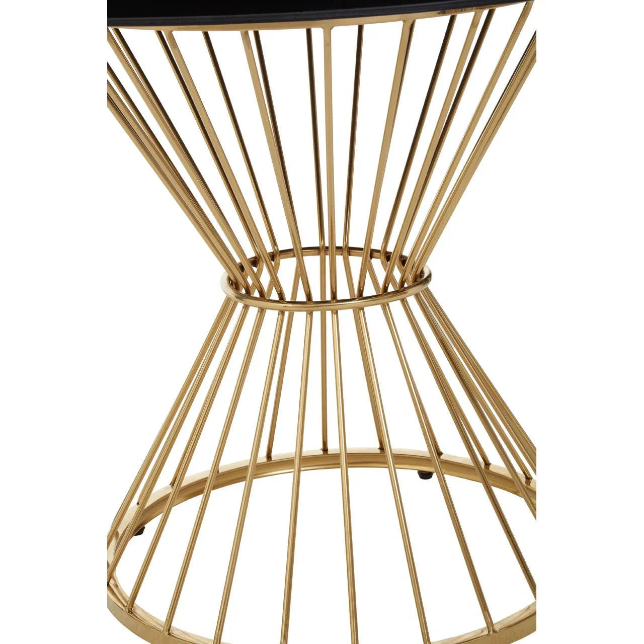 Gilded Hourglass Dining Table