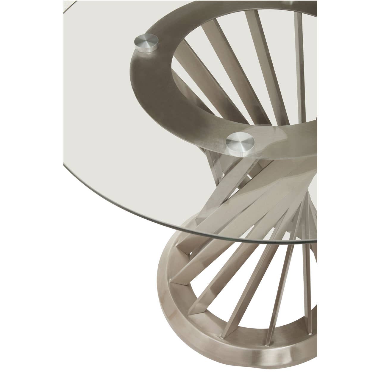 Anzio Glass Dining Table