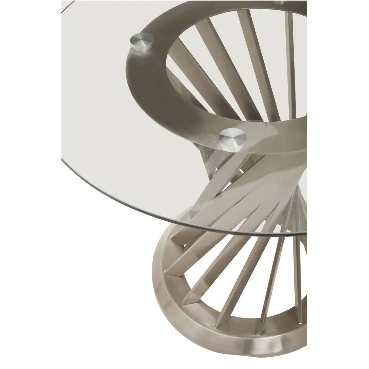 Anzio Glass Dining Table