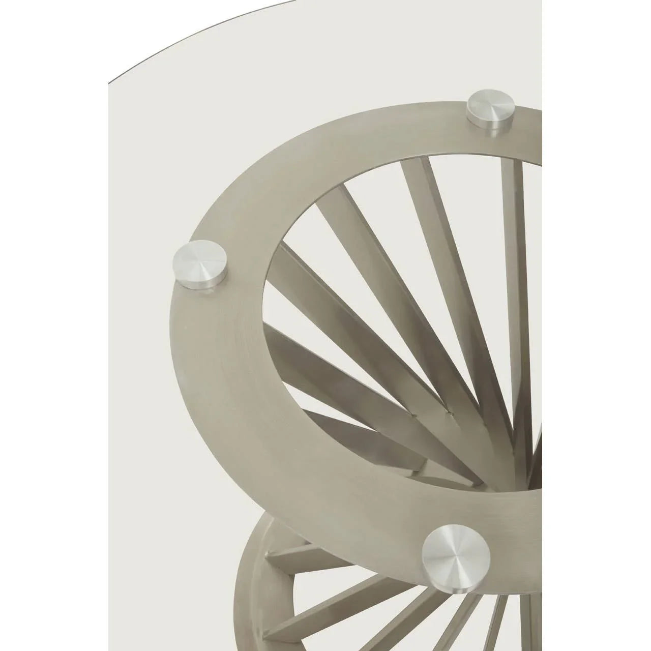 Anzio Glass Dining Table